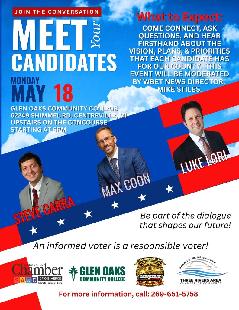 Community Invited To Meet The Candidates Forum Monday 5/18/2026